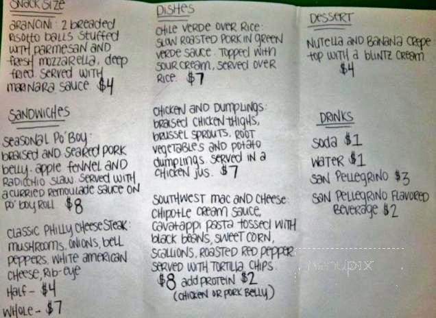 I Heart This Cart - Portland, OR menu_pic