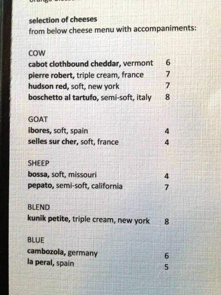 Kal's Mediterranean Bistro - Pasadena, CA menu_pic