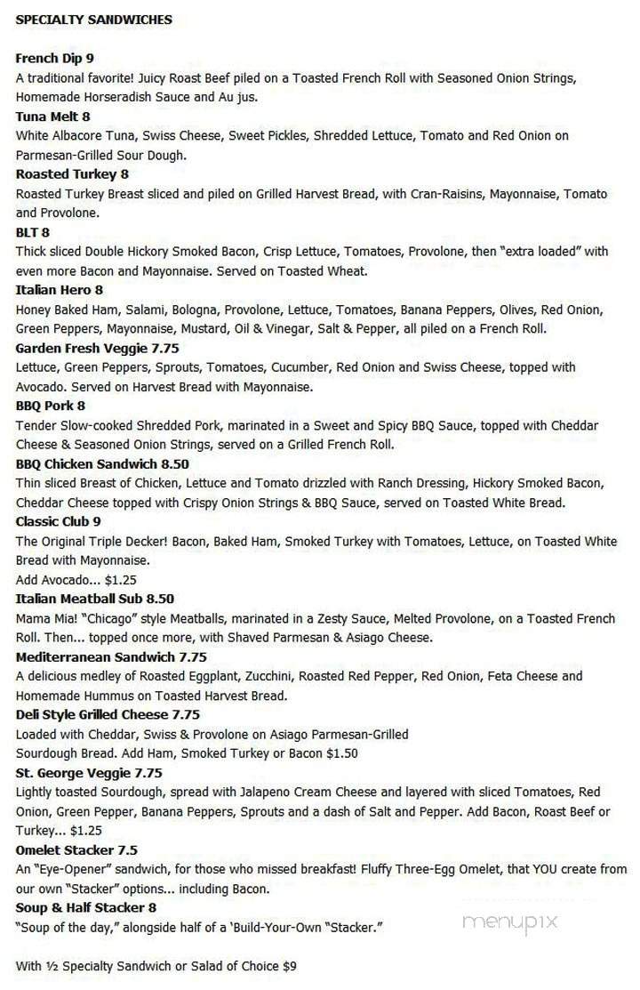The Lunch Box - St George, UT menu_pic