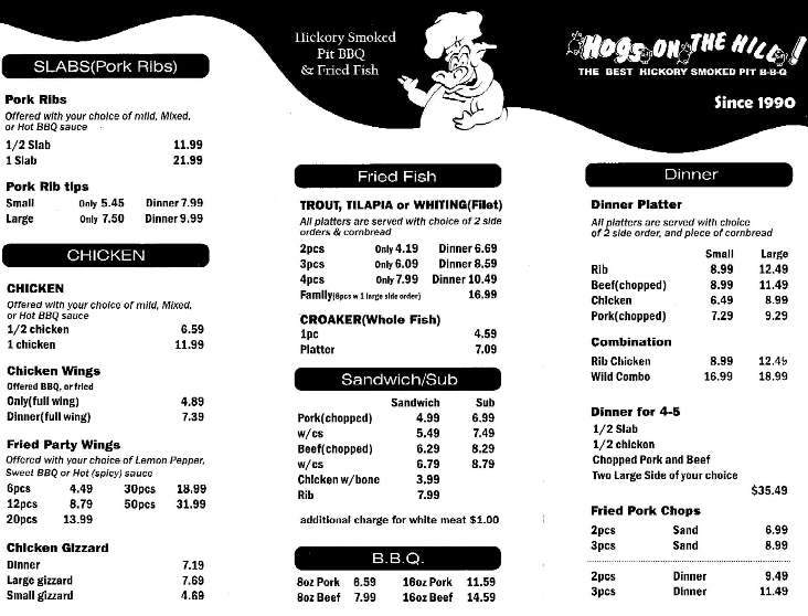 /2004323/Hogs-On-The-Hill-Menu-Temple-Hills-MD - Temple Hills, MD