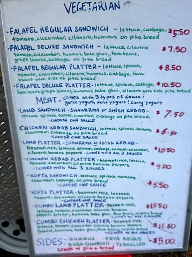 A Taste of Istanbul - Seattle, WA menu_pic