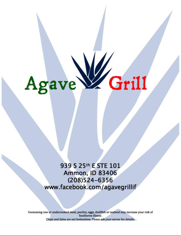 Agave Grill - Ammon, ID menu_pic