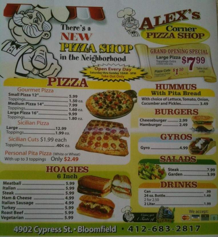 /380199623/Alexs-Corner-Pizza-Shop-Pittsburgh-PA - Pittsburgh, PA