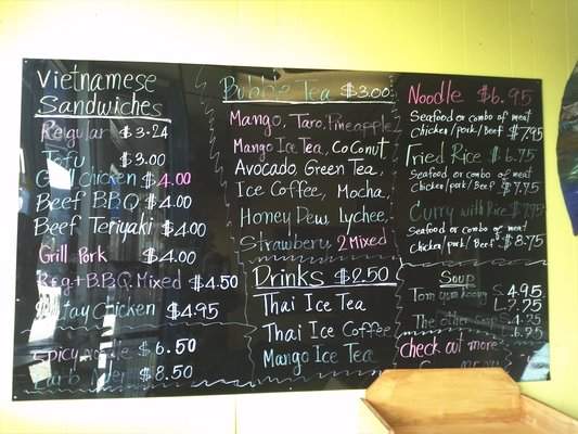 Asian Bakery & Fast Food - Providence, RI menu_pic