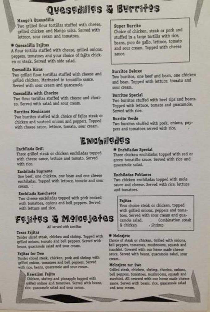 Avocado's - Rochester, MN menu_pic