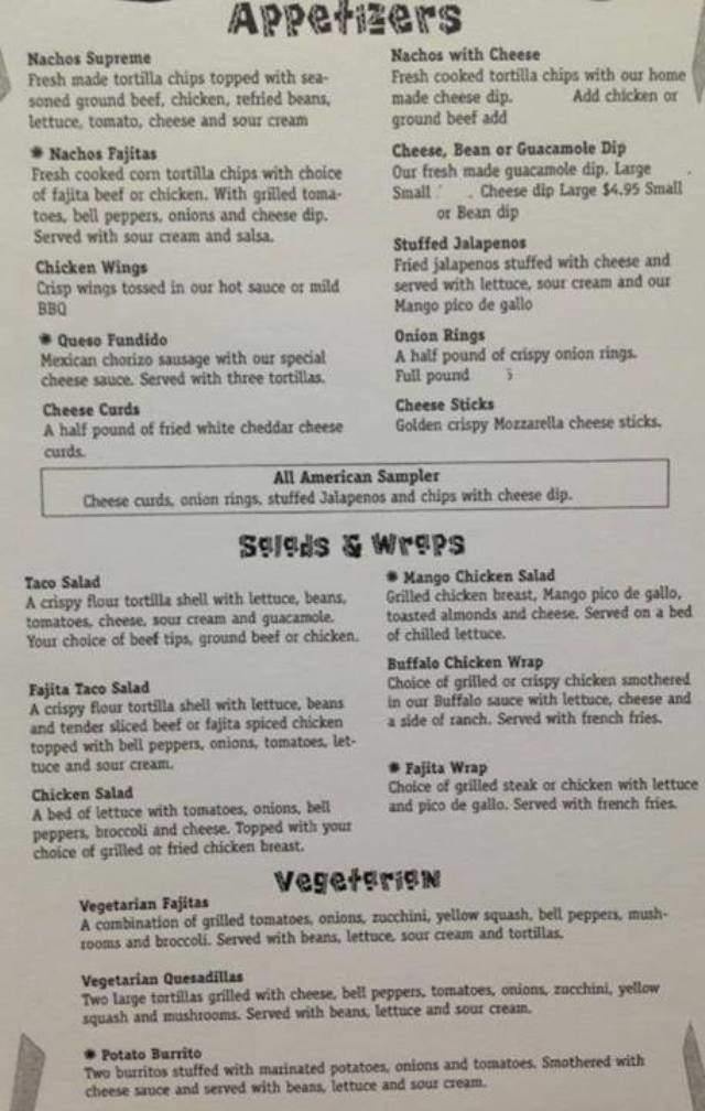 Avocado's - Rochester, MN menu_pic