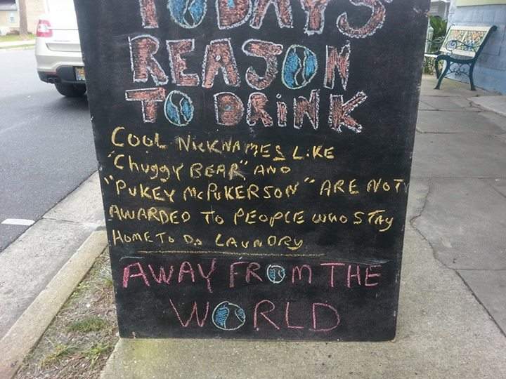 Away from the World Cafe - Cedar Key, FL menu_pic