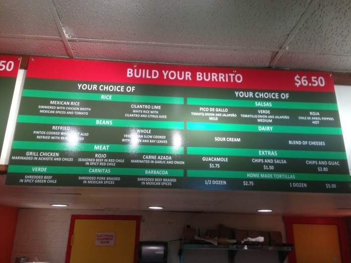 Azada Mexican Grill - Colorado Springs, CO menu_pic