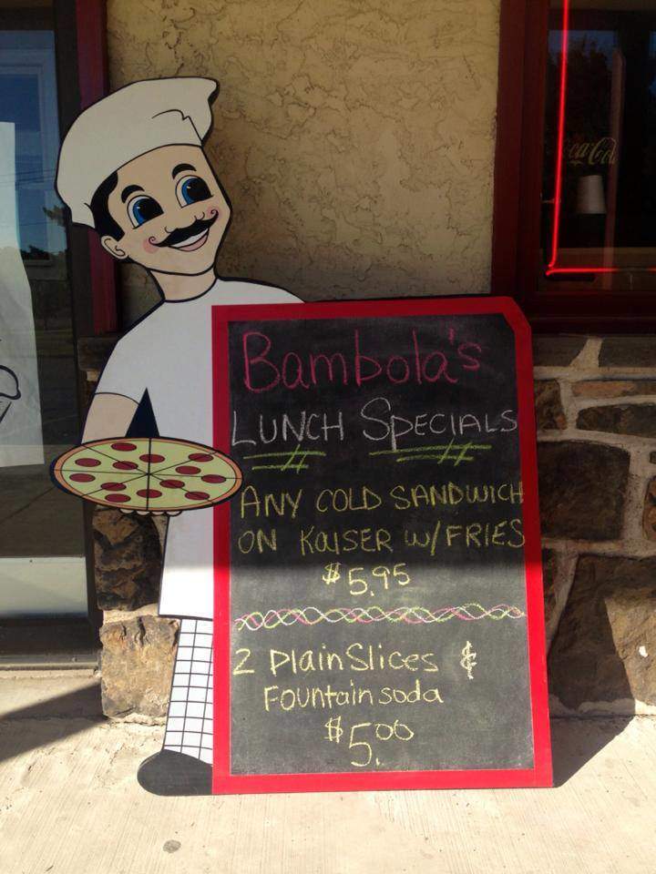 Bambola's - Hilltown, PA menu_pic