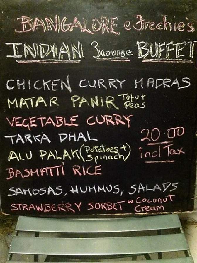 Bangalore Indian Nights - Key West, FL menu_pic