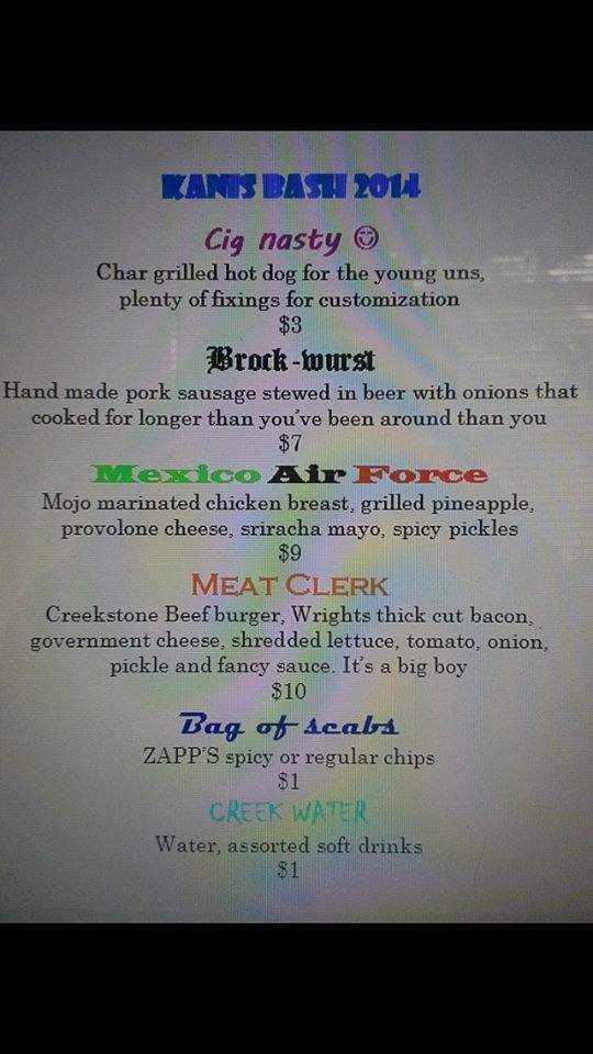 Beast Food Truck - Little Rock, AR menu_pic