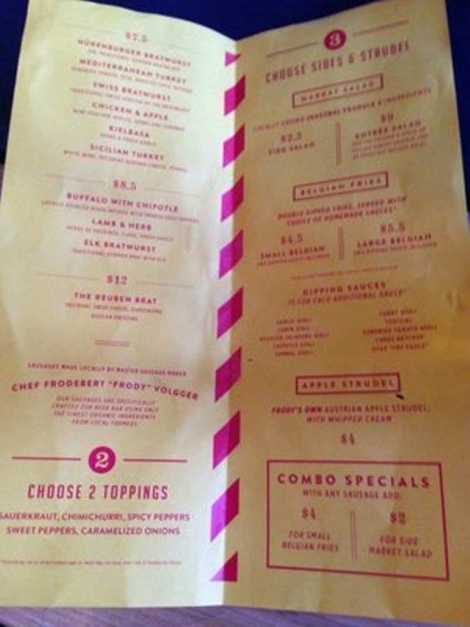 Beer Bar - Salt Lake City, UT menu_pic