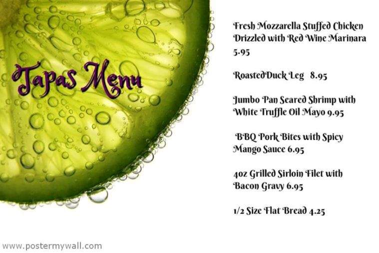 Bella Food and Spirit - Mount Carroll, IL menu_pic