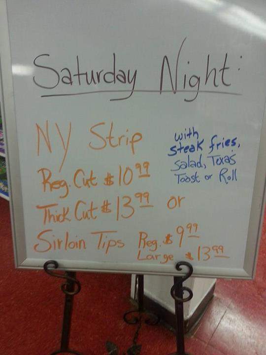 Big D's Diner & Country Store - Taylorsville, NC menu_pic