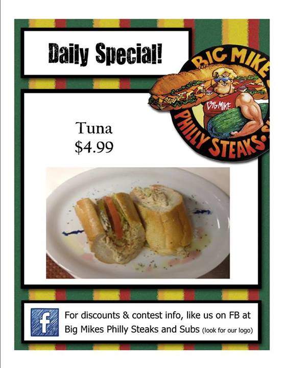 Big Mike's Philly Steaks and Subs - Redondo Beach, CA menu_pic