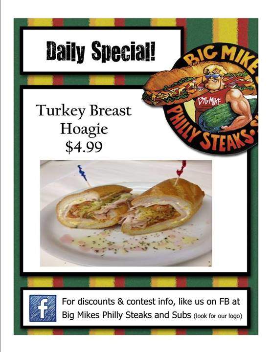Big Mike's Philly Steaks and Subs - Redondo Beach, CA menu_pic