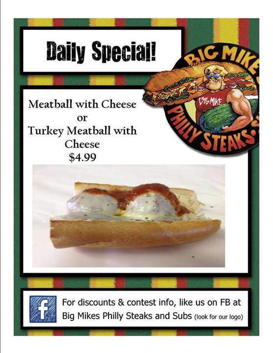 Big Mike's Philly Steaks and Subs - Redondo Beach, CA menu_pic