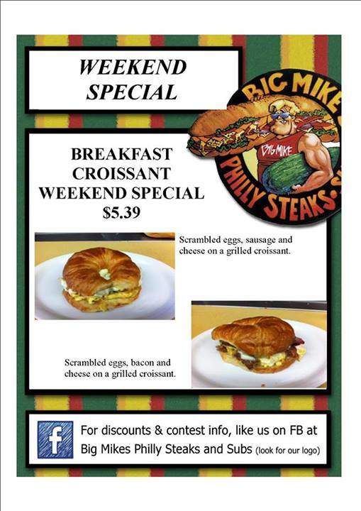 Big Mike's Philly Steaks and Subs - Redondo Beach, CA menu_pic