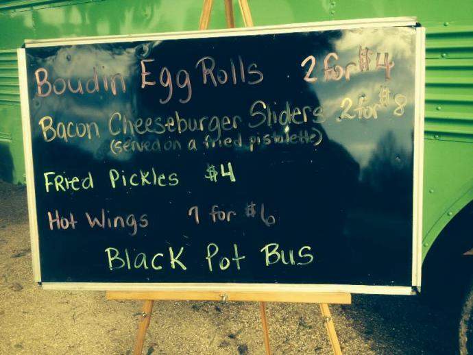 Black Pot Bus - Lafayette, LA menu_pic