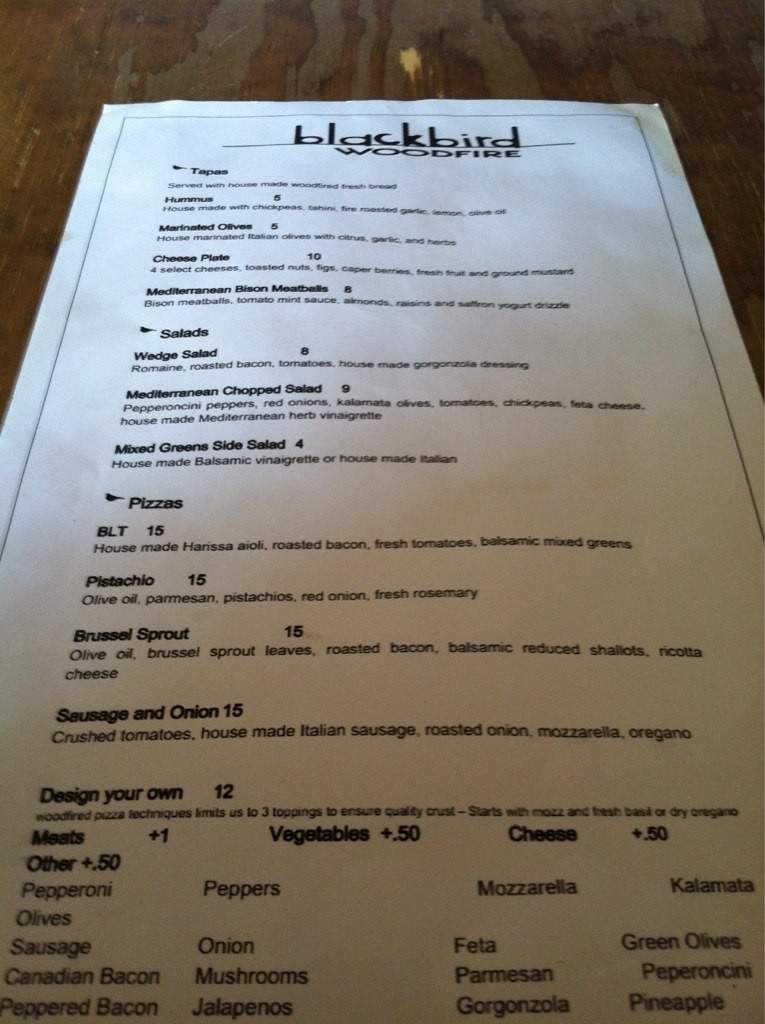 Blackwood Woodfire - Fargo, ND menu_pic