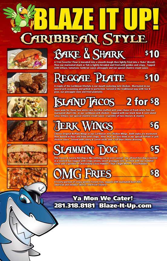 Blaze It Up! - Humble, TX menu_pic