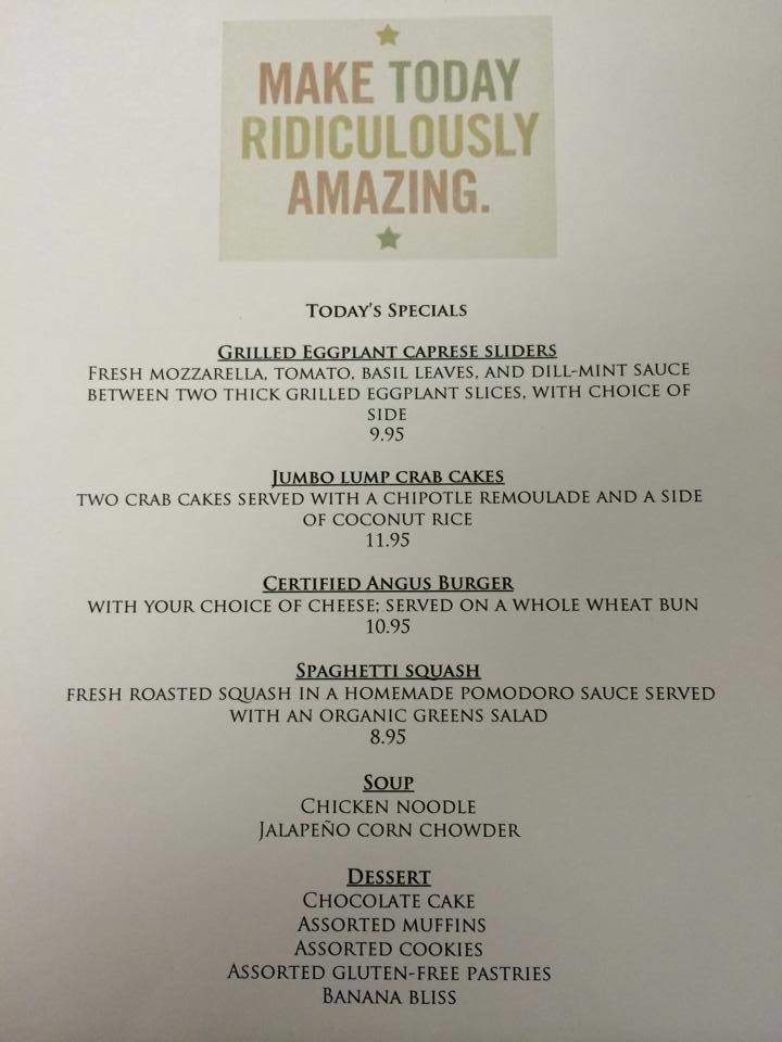 Blissful Banana Cafe - Orland Park, IL menu_pic
