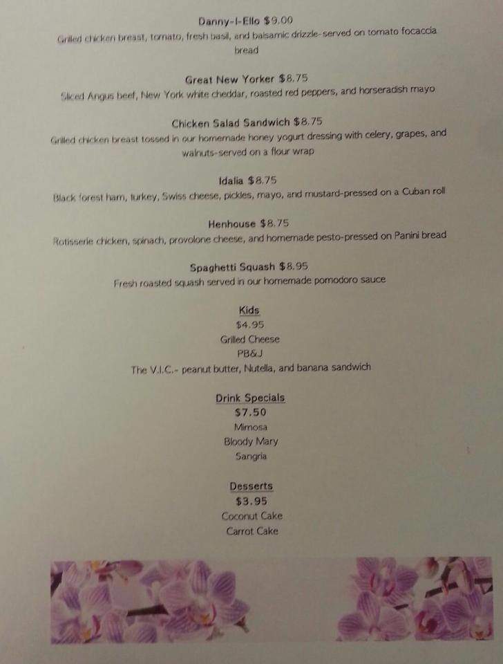 Blissful Banana Cafe - Orland Park, IL menu_pic