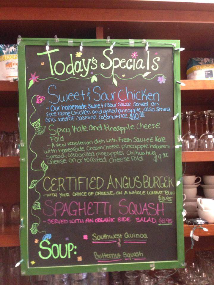 Blissful Banana Cafe - Orland Park, IL menu_pic