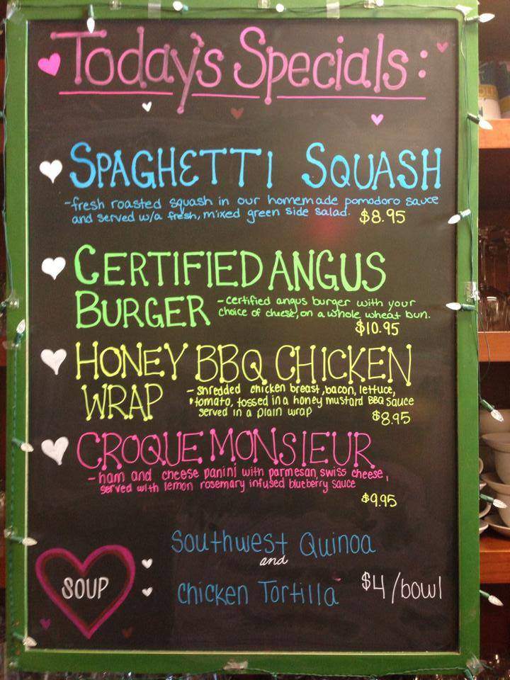 Blissful Banana Cafe - Orland Park, IL menu_pic