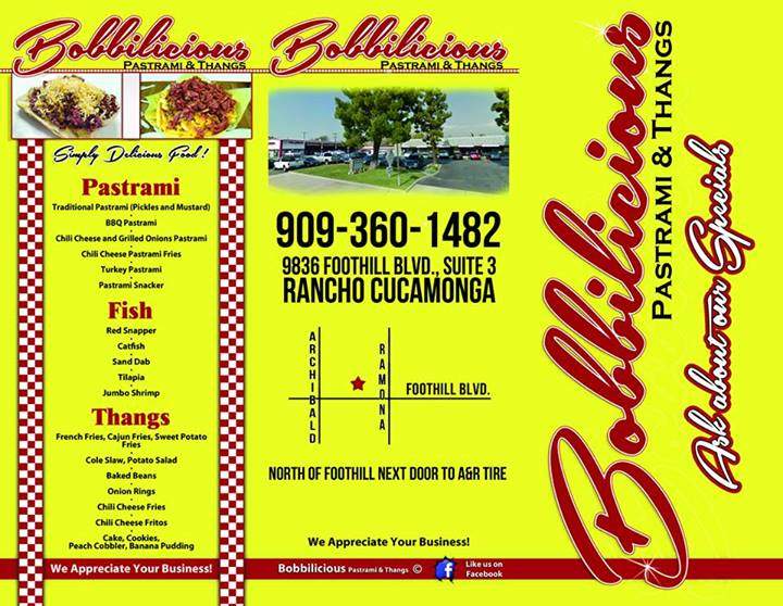 /380202671/Bobbilicious-Pastrami-and-Thangs-Menu-Rancho-Cucamonga-CA - Rancho Cucamonga, CA