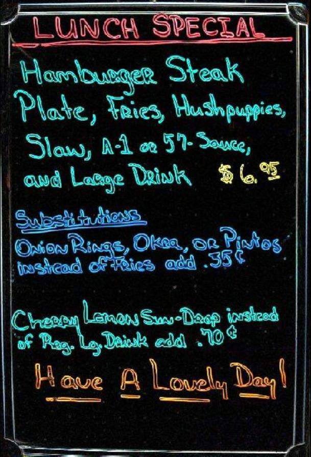 Bordertown Cafe - Gastonia, NC menu_pic