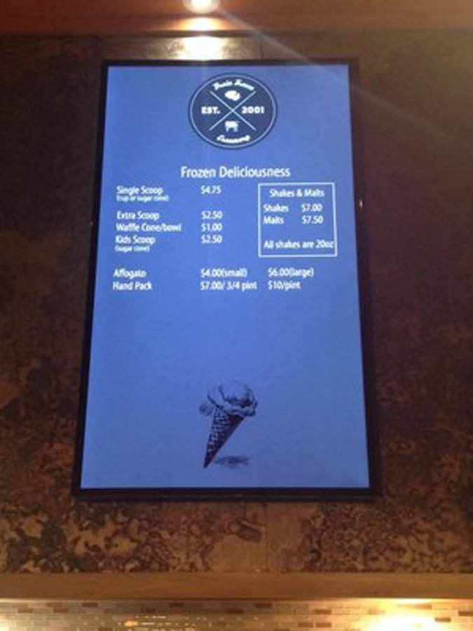 Brain Freeze Creamery - Spokane, WA menu_pic