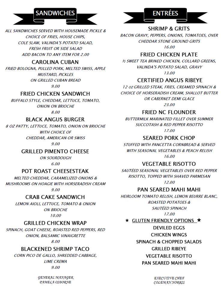 Brookland Eats - Roxboro, NC menu_pic