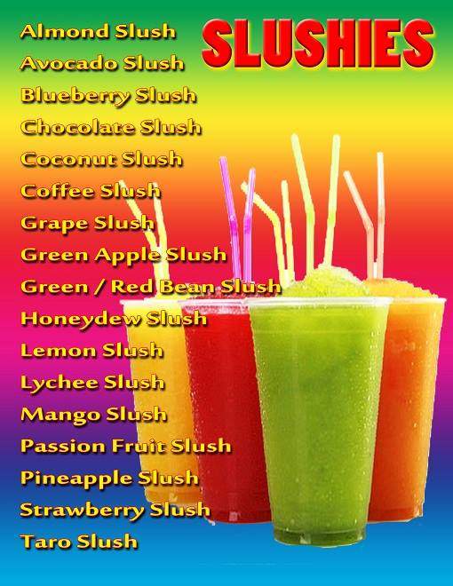 Bubbles and Ice Dessert Bar - Orlando, FL menu_pic