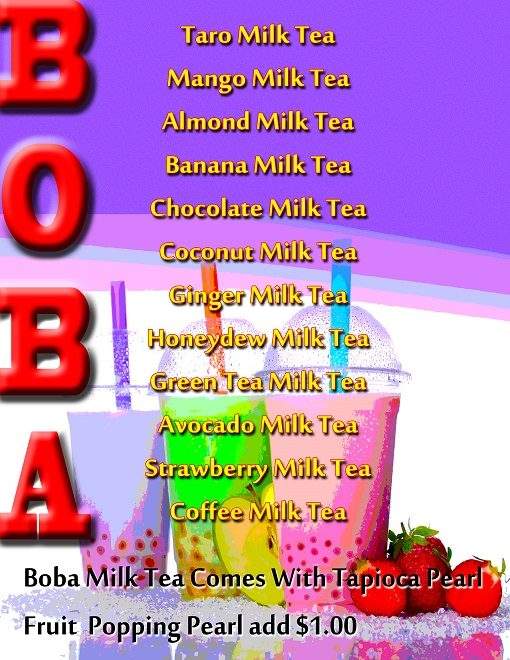 Bubbles and Ice Dessert Bar - Orlando, FL menu_pic