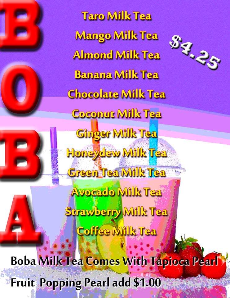Bubbles and Ice Dessert Bar - Orlando, FL menu_pic