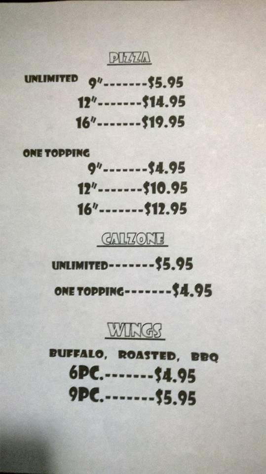 Build A Pizza - Fresno, CA menu_pic