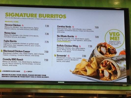 Burrito Elito - East Boston, MA menu_pic