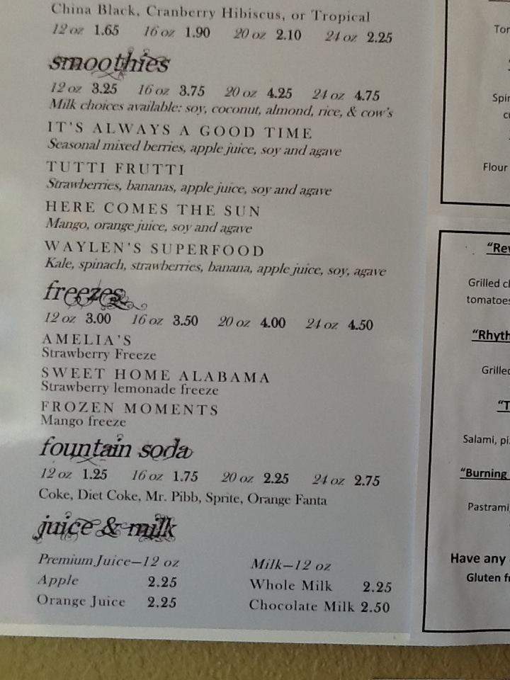 Cabe's 958 - Auburn, CA menu_pic