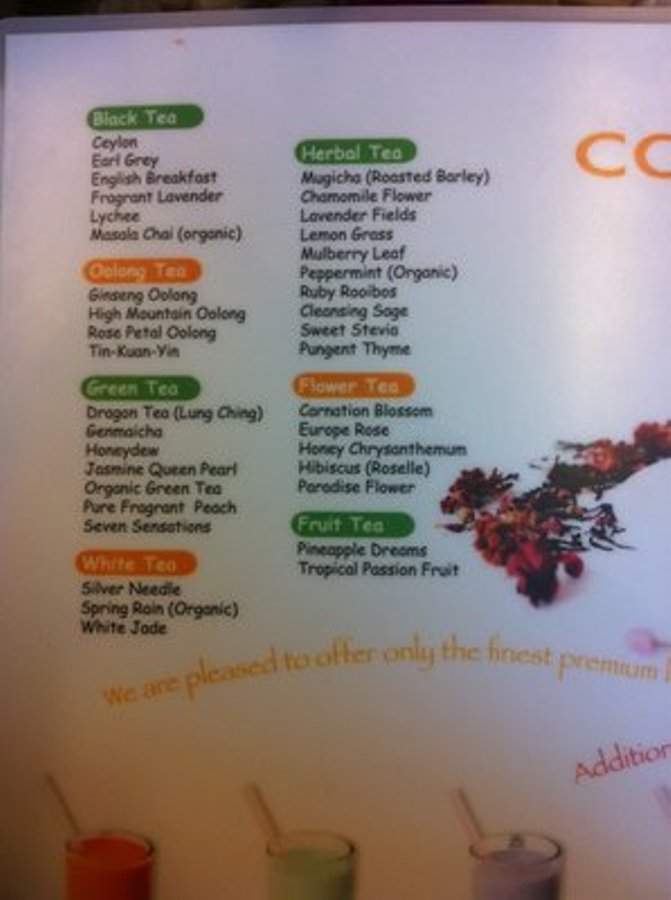 Cafe 70 Degrees - Culver City, CA menu_pic
