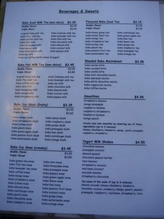 Cafe 70 Degrees - Culver City, CA menu_pic