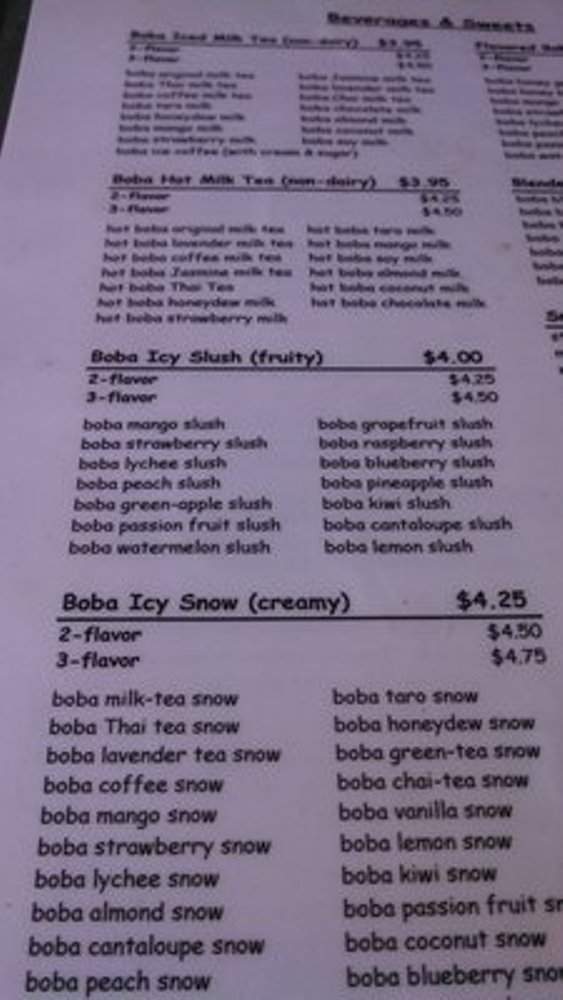 Cafe 70 Degrees - Culver City, CA menu_pic