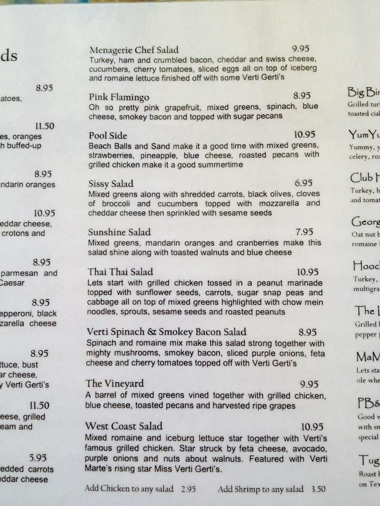 Cafe Cadeli - Slidell, LA menu_pic