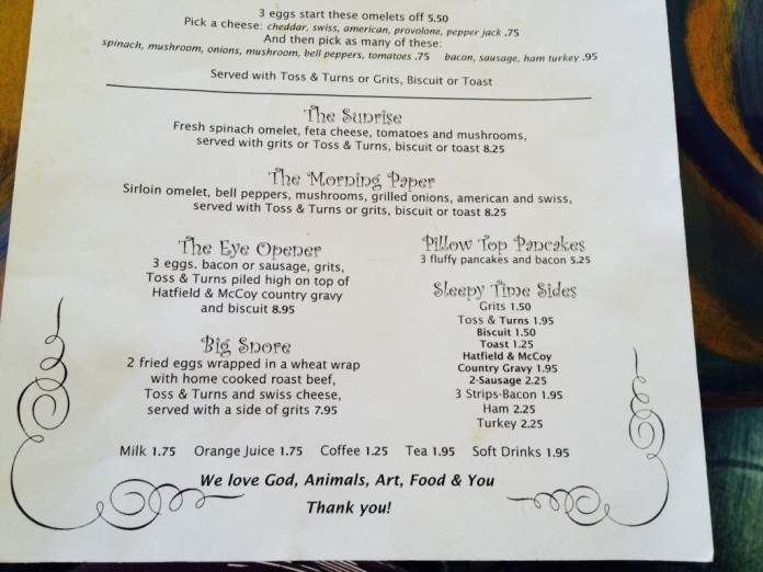 Cafe Cadeli - Slidell, LA menu_pic