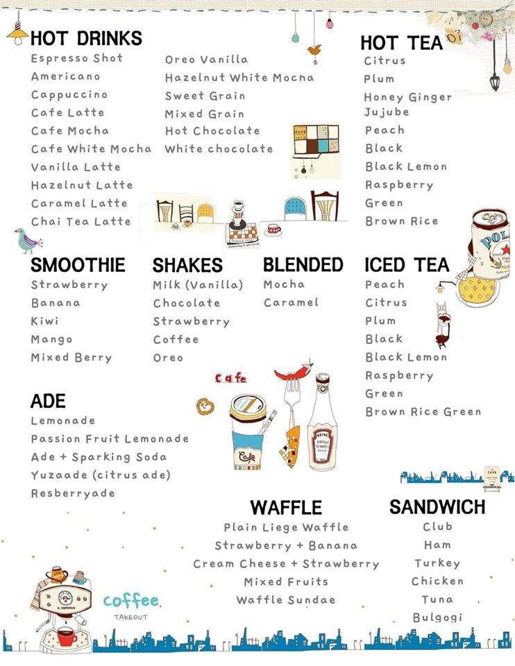 Cafe Maji - Arcadia, CA menu_pic