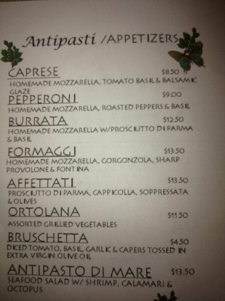 Caffe Panini - Venice, FL menu_pic