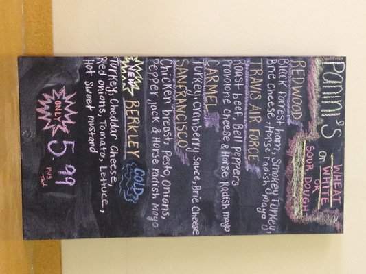 Cali's Cafe - Columbia, SC menu_pic