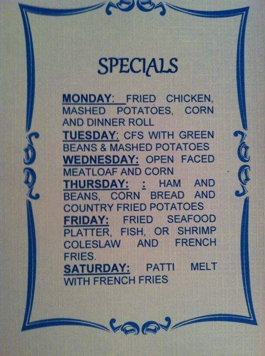 Casa de Luz - Branson, MO menu_pic