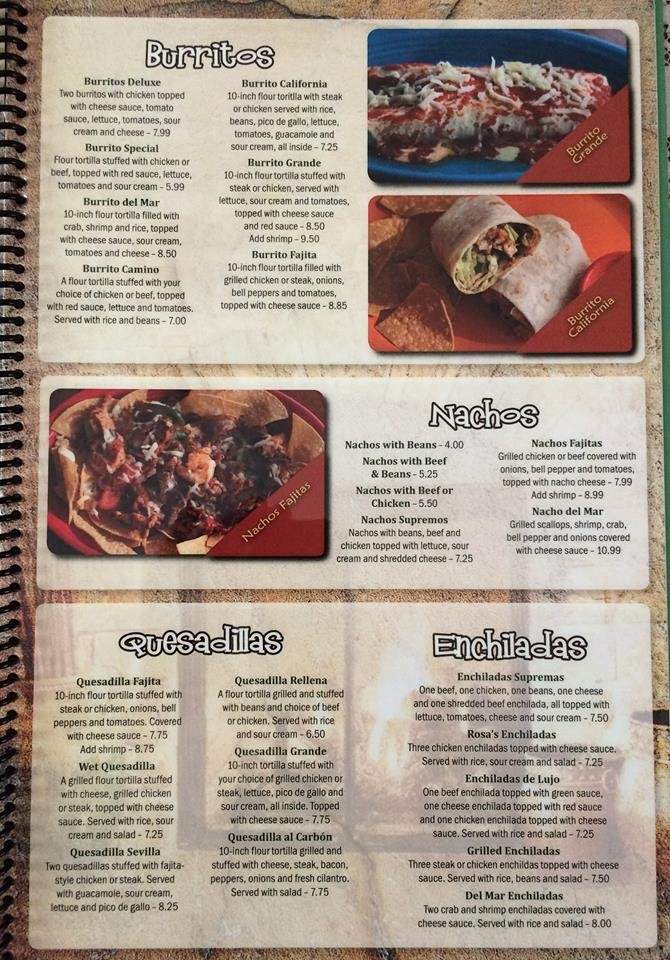 Casa Sevilla - Bloomfield, IN menu_pic