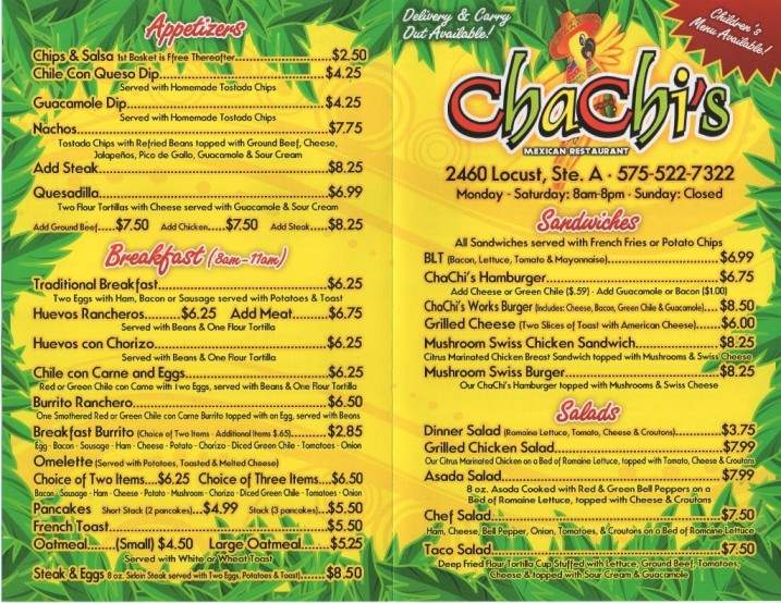 /380204982/Cha-Chis-Mexican-Restaurant-Las-Cruces-NM - Las Cruces, NM